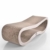 CanadianCat Company XXL Orbit 2.0 Lounge | Natur | Kratzmöbel, Kratzbrett | Qualitäts-Pappe + Katzenminze | 84 X 24 X 23cm - 3