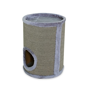 dibea KT00930 Kratztonne, Kratzbaum für Katzen, Höhe 50 cm, Farbe wählbar - 2