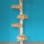 DIWORO Kratzbaum Naturholz 230 cm, Naturkratzbaum stabil, Natur Holz Design - 2