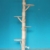 DIWORO Kratzbaum Naturholz 230 cm, Naturkratzbaum stabil, Natur Holz Design - 4