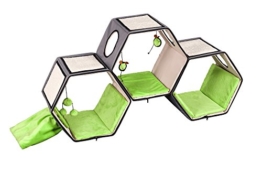 Karlie Kratzmöbel Hexagone Lounge, 118,5 x 35 x 61,5 cm - 1