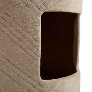 Moderne Kitty Handarbeit Satellite Cat Tower W/Kratzern Oberfläche in Hiro, 33 x 33 x 68,6 cm - 6