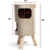 Moderne Kitty Handarbeit Satellite Cat Tower W/Kratzern Oberfläche in Hiro, 33 x 33 x 68,6 cm - 7