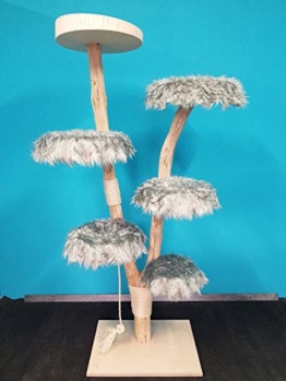 Naturkratzbaum 0926 Kratzbaum Natur Holz Design 221cm Katzenbaum Katzenkratzbaum - 1