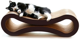 PetFusion Katzen-Kratzbaum, 86 x 27 x 27 cm Hochwertiger Pappkarton und Design. - - 1