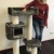 RHRQuality Kratzbaum für große Katzen Devon Rex XXL Taupe Grau 15cmØ Stämme 70x50x120cm und Stabil 30KG Katzenkratzbaum für große und schwere Katzen - 1